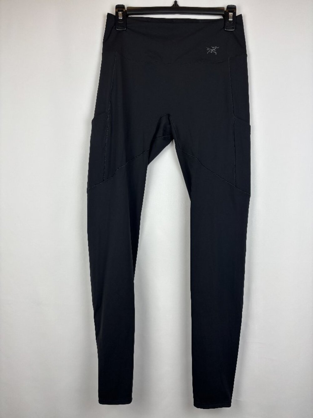 Medium Arcteryx Oriel Leggings Black Side Pockets Athleisure 28" Inseam Shaping